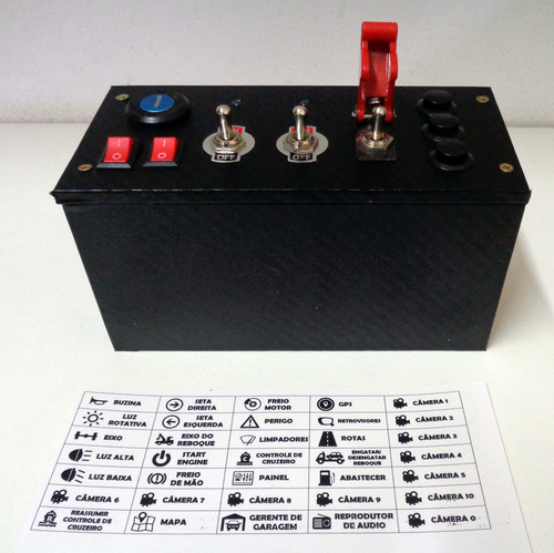 Mini Button Box Painel Joystick Euro Truck Simulator Mod11