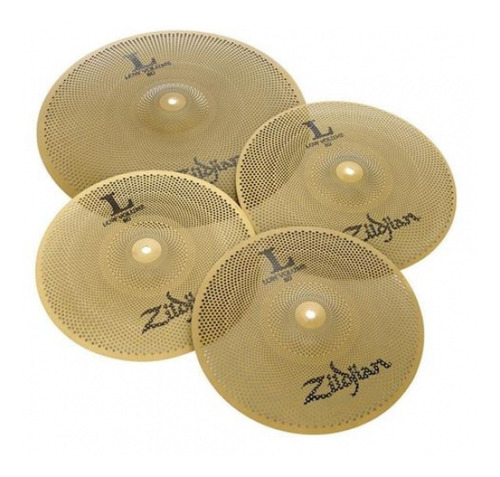 Set Platillos Zildjian L80 - Bajo Volumen - Hihat Crash Ride