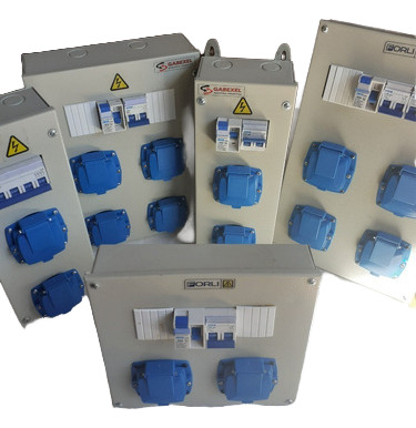 Tablero Eléctrico 220/380 V. Portátil Obra/industrias 20 Kva