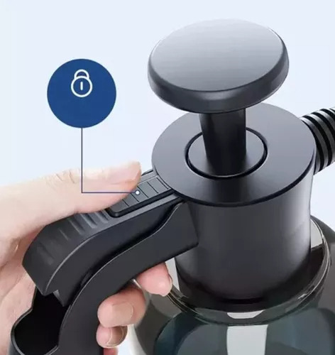 Pulverizador De Espuma Con Bomba De Lavado De Autos, Saiviek Espumadora Automotriz 2 Litros, Botellas De Pulverizador A Presión Para La Limpieza, Jardinería, Lavado De Automóvile