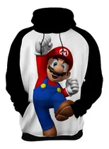 Comprar Blusa De Frio Moletom Super Mario Bros Video Games Jogos 03