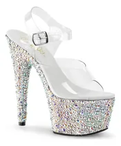 Comprar Zapatillas De Plataforma Pleaser Bej708ms