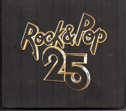 4cd Rock & Pop 25 (interpretes Varios) 