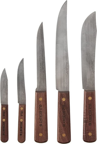 Ontario  Cuchillo  Co. 5 Piezas Old Hickory  Cuchillo  Set