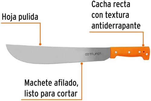 Truper Pala Cajuelera Y Machete Jardineria, Tesoros