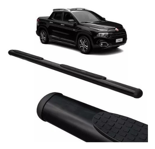 Estribo Ovalado Negro Fiat Toro 2019