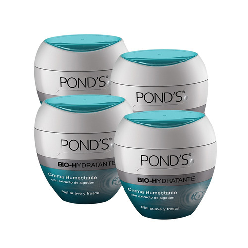 4 Pond's Humectación Crema Biohidratante 100g