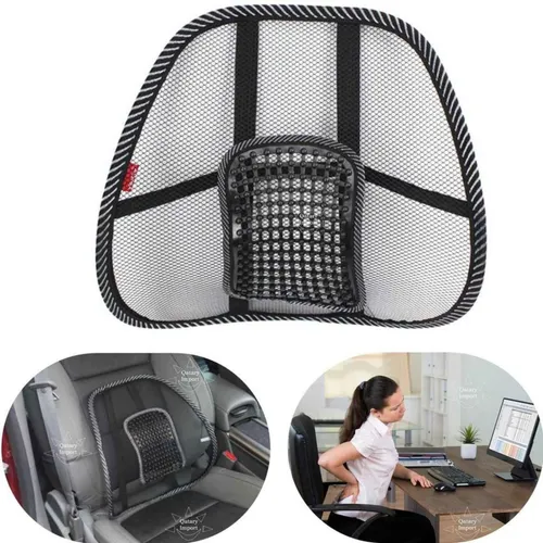 Soporte Lumbar Ergonómico Respaldo Para Auto Silla Oficina | MercadoLibre