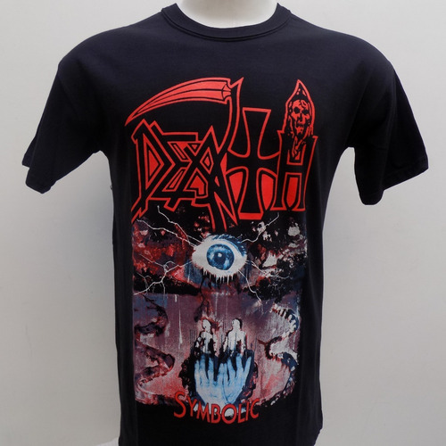 Remera De Death Symbolic Rockería Que Sea Rock V. Ballester