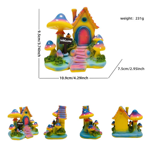 Decoración De La Casa De Dibujos Animados, Figura Estilo C