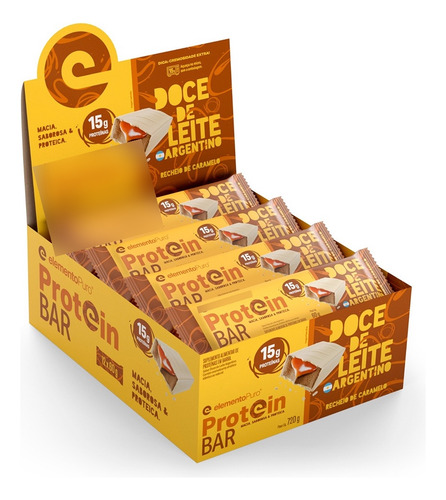 Display Protein Bar - Barra Proteica - 12 Unds De 60g - 720g