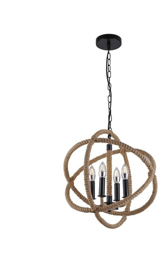 Lampara Colgante Diseño Espiral Moderno Incl Ampolleta