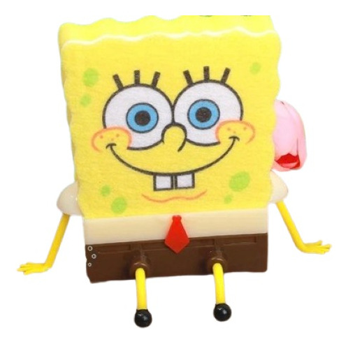 Soporte Para Esponja / Cuerpo Bob Esponja +5 Esponjas