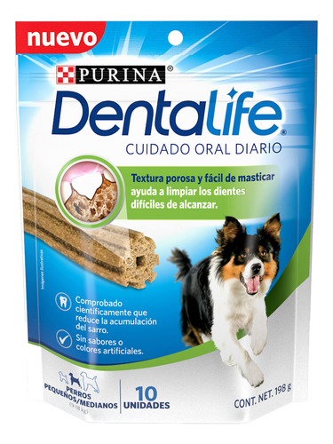 Purina Dentalife Snack Cuidado Oral Perros Razas Pequeñas Y