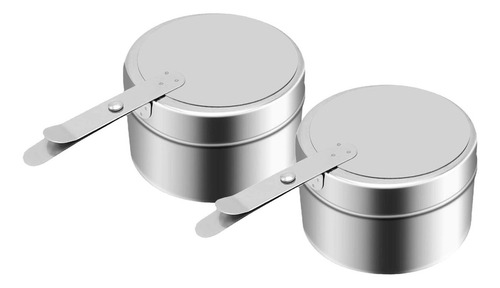 2 Caixas Porta-combustível Para Aquecedor De Bufê