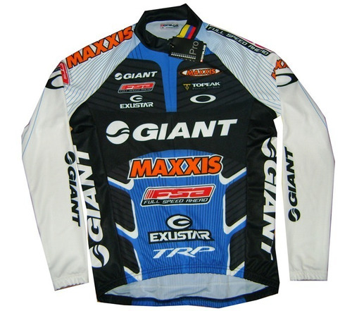 Camiseta De Ciclismo Giant Maxxis Team Jersey Bicicleta Ml