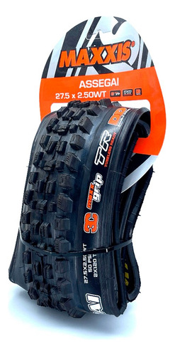 Llanta Maxxis Assegai 27.5x2.50wt 120x2tpi 3cg/dd/tr