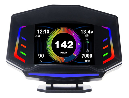 Pantalla Visualizacion Frontal Para Automovil Obd2 + Gps Hud