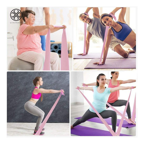 Set 3 Bandas Ligas Elásticas Abiertas Ejercicios Pilates