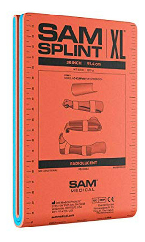 Férulas Para Dedos - Sam Splint Xl- 5 1-2  X 36 