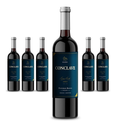 Vino Conclave Gran Corte (6x750ml) Michel Rolland . Cab/malb