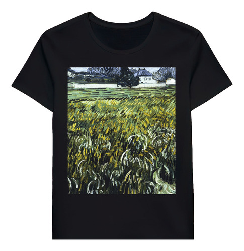 Remera Vincent Van Gogh Wheat Field Retro Aestheticge Ar0987