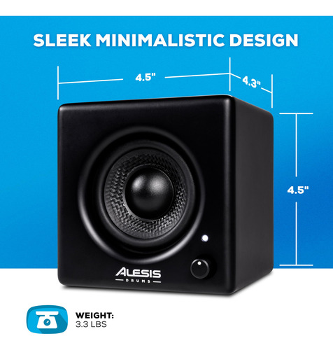 Altavoz Eléctrico Para Monitor De Batería Alesis Nitro Amp 7