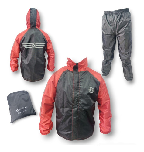 Conjunto 2 Piezas 100% Impermeable Tipo Sudadera Elegante.