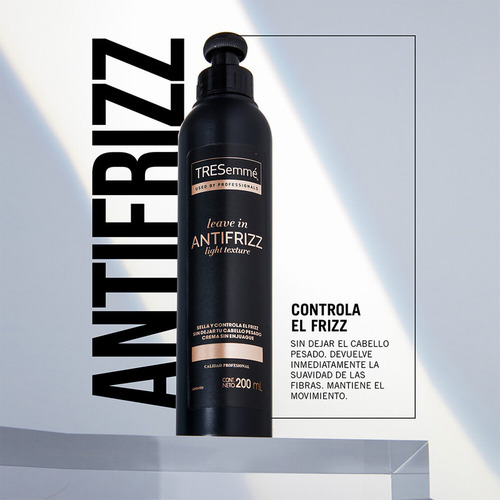 Crema Para Peinar Tresemmé Leave In Antifrizz De 300ml