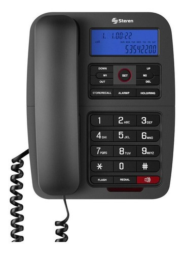 Teléfono Con Teclado Grande Y Pantalla | Tel-235