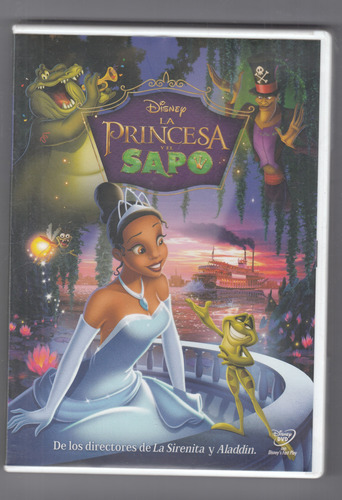 La Princesa Y El Sapo Pelicula En Dvd Original Usado Qqe.