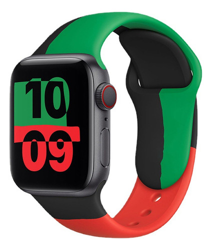 Correa Para Apple Watch Deportiva Black Unity Extensible