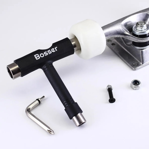 Imagen 6 de 7 de Llave T Herramienta Multifuncion Para Armar Skate Longboard