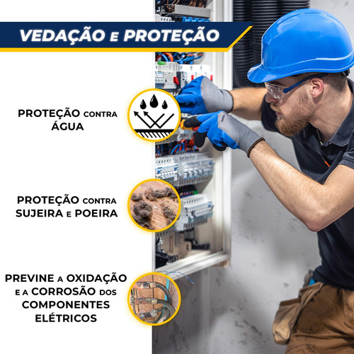 Quadro De Comando Painel Eletrico 80x60x20 Caixa De Montagem