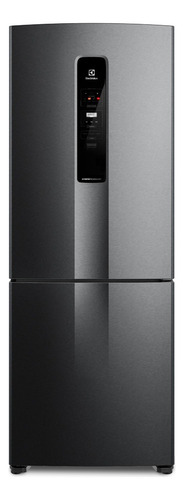 Refrigerador Electrolux 485l Bottom Freezer Ib54b Black Color Negro