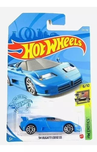 Caixa Com 10 Carrinhos Hot Wheels Sortidos - Mattel C/1 Raro