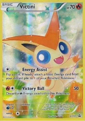 Victini Xy117 Holo Raro Promo Pokemon Tcg