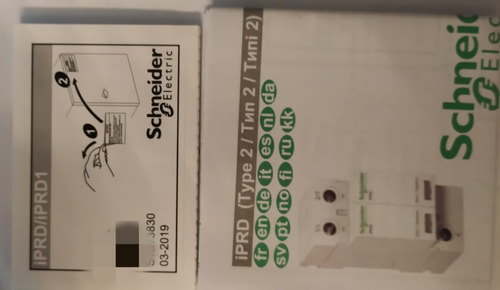 Limitador De Sobretension Ref A9l40601 Ipdr40r 3p+n Schneide