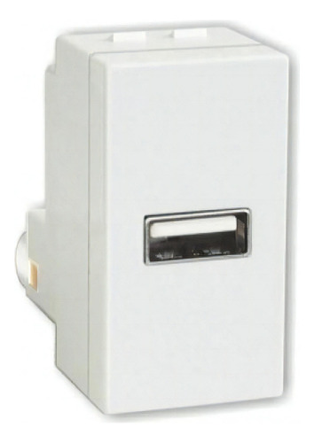 Módulo Entrada Usb 2a - Blux Home/recta Branco