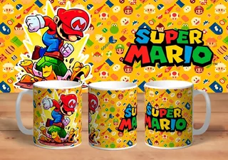 Taza De Plastico Super Mario Bros Smash