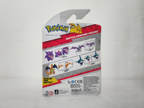 Pokemon Charizard Battle Feature Figure Wicked Cool Pokemon (Usado)