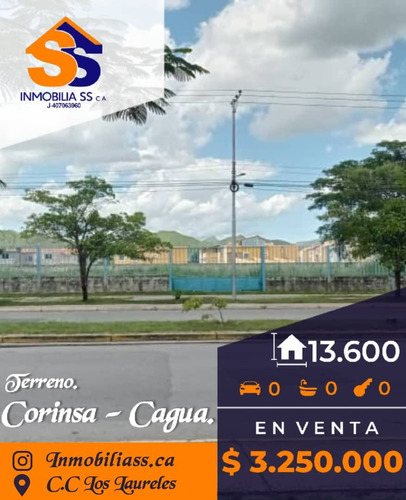 Terreno En Venta - Corinsa Cagua - Inmobilia Ss C.a.