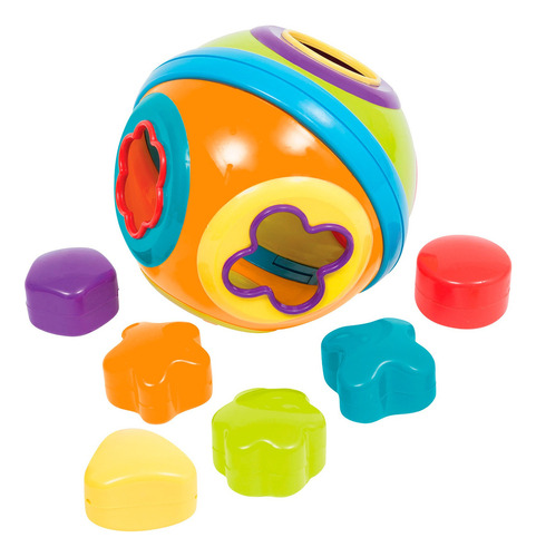 Brinquedo Bola Formas De Encaixe Baby 11394 - Buba