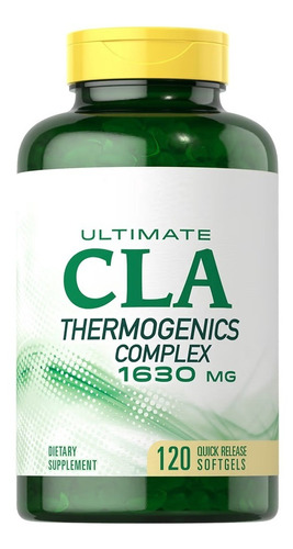 Cla Termogenico 1630 Mg Guarana Cafeina Te Verde L-carnitina