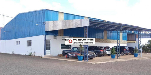 Imagem 2 de 14 de Galpão Para Alugar, 1096 M² E 16.000m² De Terreno Por R$ 20.000/mês - Jardim Santa Maria - Campinas/sp - Ga1089