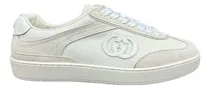 Comprar Tenis Gucci Zapatos Deportivos Dobles G Abrochados Entre Hombres Y Mujeres Gucci
