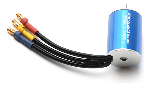 Motor De Coche Con Control Remoto Azul 1/16 2435 4800 Kv Sin