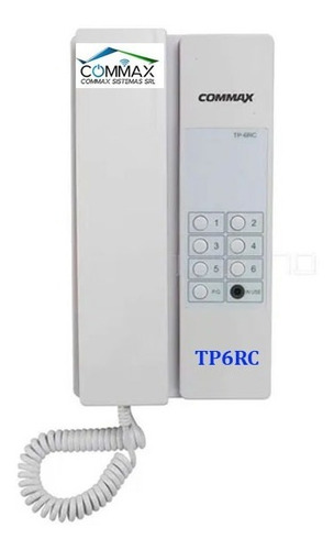 Imagen 3 de 5 de Kit 3 Porteros Intercomunicadores Commax - Tp6rc-dw2n