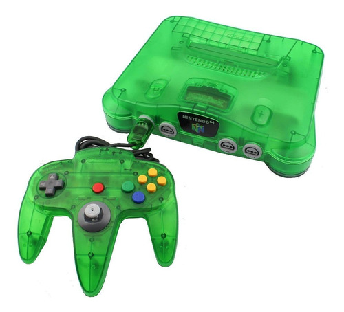 Nintendo 64 Donkey Kong 64 Set color  verde