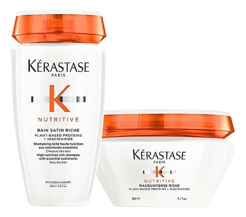 Kit Kérastase Nutritive Satin Riche + Masquintense Riche Peq